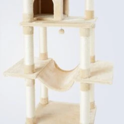 Frisco 78-in Faux Fur Cat Tree & Condo -Frisco 128068 PT2. AC SS1800 V1505930983