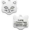 Frisco Stainless Steel Personalized Cat ID Tag, Cat 1 Frisco Stainless Steel Personalized Cat ID Tag, Cat -Frisco 153043 MAIN. AC SS1800 V1540560124