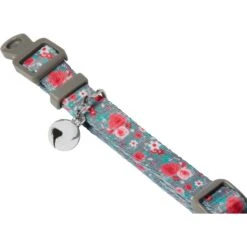Frisco Rose Polyester Breakaway Cat Collar With Bell -Frisco 153160 PT2. AC SS1800 V1701796877