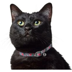 Frisco Rose Polyester Breakaway Cat Collar With Bell -Frisco 153160 PT3. AC SS1800 V1701796877