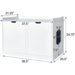 Frisco Decorative Bench Cat Litter Box Cover 11 Frisco Decorative Bench Cat Litter Box Cover -Frisco 156788 PT3. AC SS1800 V1570480071