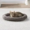 Frisco Self Warming Bolster Round Kitten Bed -Frisco 165315 Main. AC SS1800 V1576690675