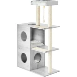 Frisco 52-in Modern Cat Tree & Condo -Frisco 177911 PT6. AC SS1800 V1584453526