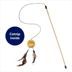 Frisco Sparkle Ball Teaser Wand Cat Toy With Catnip 9 Frisco Sparkle Ball Teaser Wand Cat Toy With Catnip -Frisco 183254 PT2. AC SS1800 V1686579565