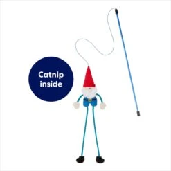 Frisco Gnome Teaser Wand Cat Toy With Catnip 9 Frisco Gnome Teaser Wand Cat Toy With Catnip -Frisco 204545 PT2. AC SS1800 V1686579199