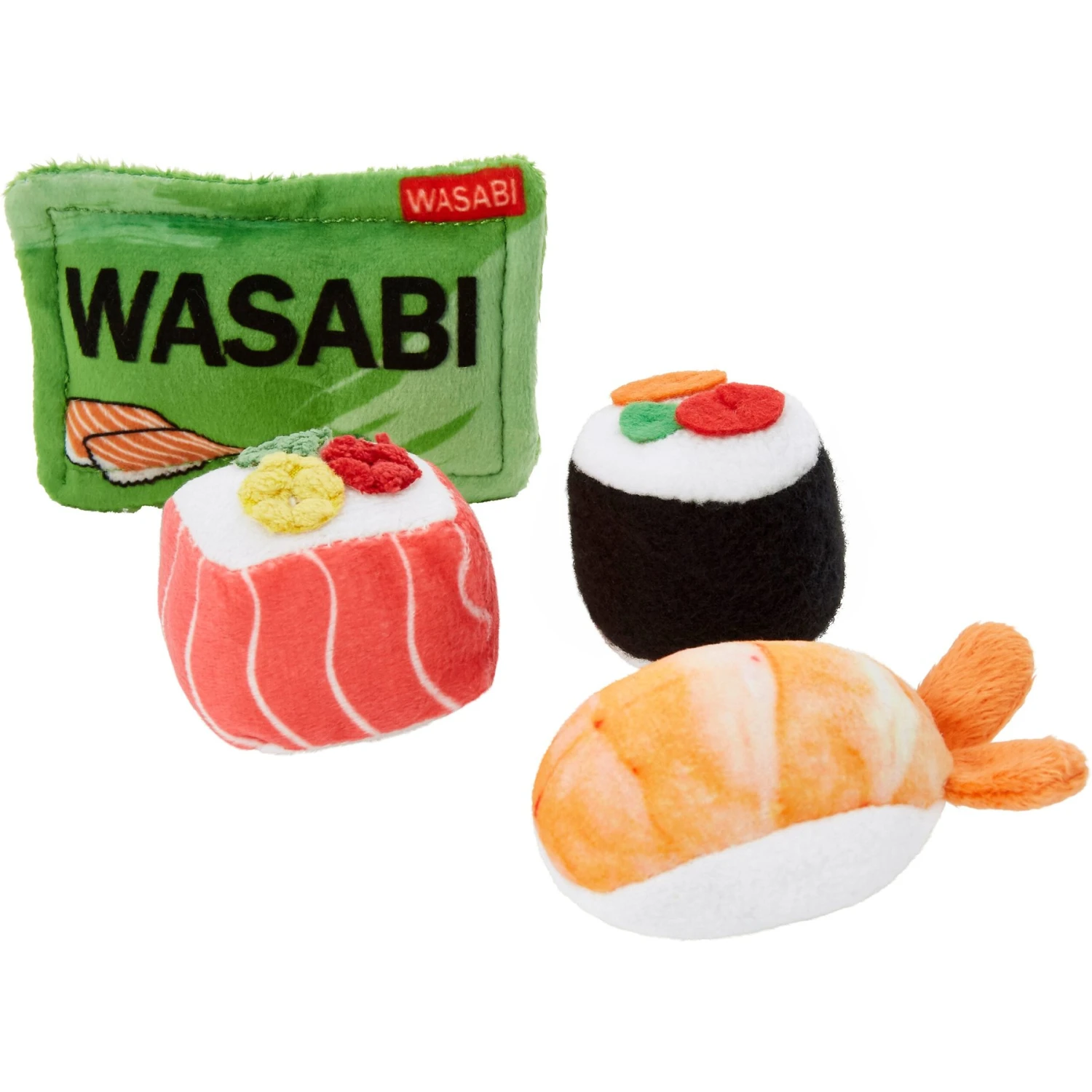 Frisco Sushi Plush Cat Toy With Catnip 3 Frisco Sushi Plush Cat Toy With Catnip