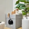 Frisco Single Cube Stackable And Collapsible Cat Condo -Frisco 214367 MAIN. AC SS1800 V1606832429