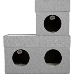 Frisco Double Cube Stackable And Collapsible Cat Condo 15 Frisco Double Cube Stackable And Collapsible Cat Condo -Frisco 214369 PT6. AC SS1800 V1589908944