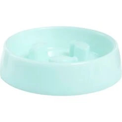 Frisco Fish Shaped Ridges Slow Feed Bowl