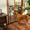 Frisco Wood Accents Extra Tall Auto-close Dog Gate -Frisco 221968 MAIN. AC SS1800 V1595281859