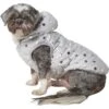 Frisco Mediumweight Silver Polka Dotted Insulated Dog & Cat Coat -Frisco 224017 MAIN. AC SS1800 V1600703155