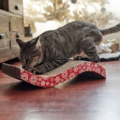 Frisco Holiday Wave Cat Scratcher Toy With Catnip 9 Frisco Holiday Wave Cat Scratcher Toy With Catnip -Frisco 233287 PT2. AC SS1800 V1602172537