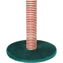 Frisco Holiday 29.5-in Candy Cane Sisal Cat Scratching Post With Toy -Frisco 236565 PT5. AC SS1800 V1601330796