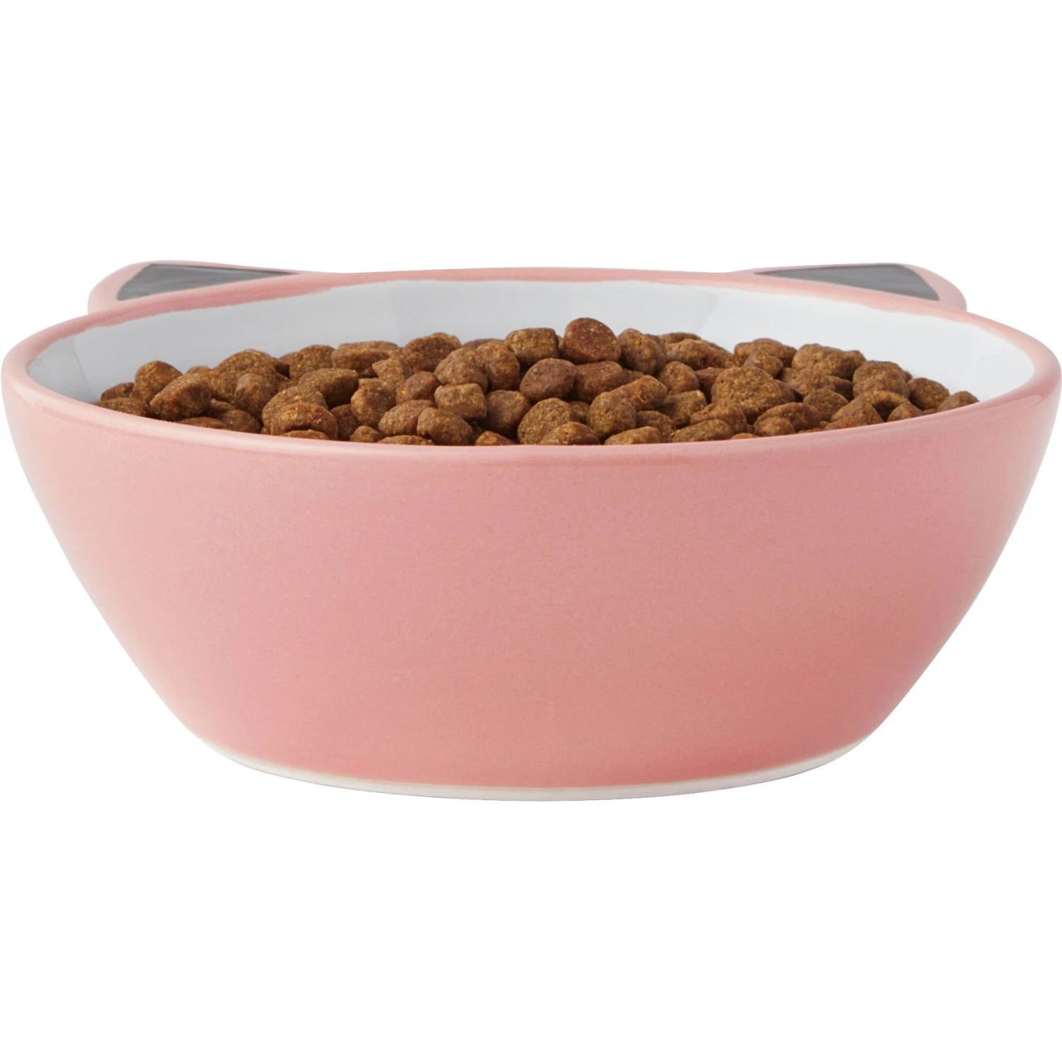 Frisco Cat Face Non-skid Ceramic Cat Bowl, Pink 6 Frisco Cat Face Non-skid Ceramic Cat Bowl, Pink - Image 4