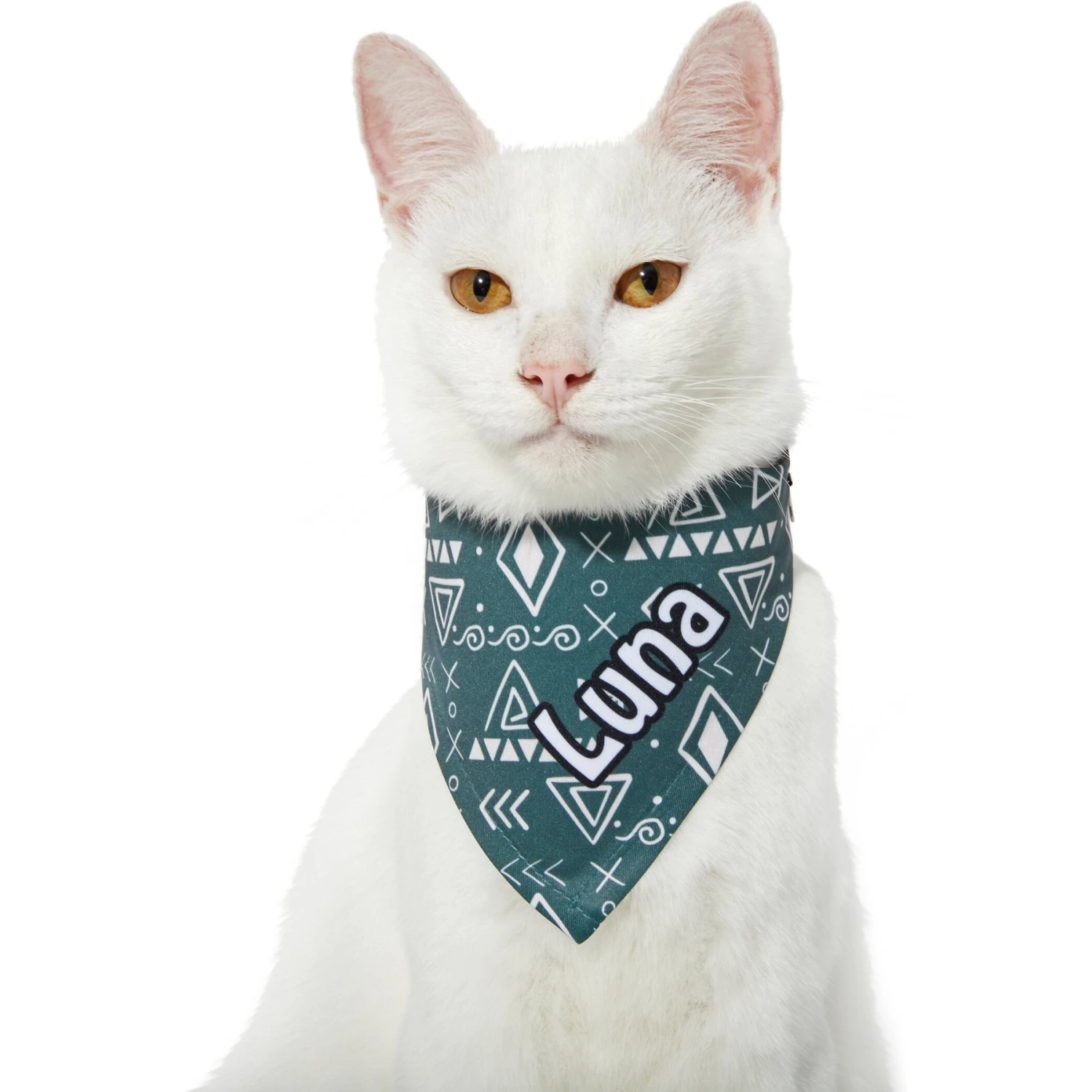 Frisco Boho Geo Personalized Dog & Cat Bandana 10 Frisco Boho Geo Personalized Dog & Cat Bandana - Image 8