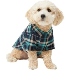 Frisco Multi-Plaid Dog & Cat Flannel Shirt -Frisco 268588 PT2. AC SS1800 V1637651794
