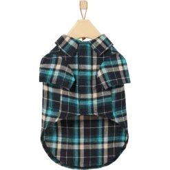 Frisco Multi-Plaid Dog & Cat Flannel Shirt -Frisco 268588 PT4. AC SS1800 V1637707676