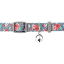 Frisco Rose Polyester Personalized Breakaway Cat Collar With Bell -Frisco 271600 PT2. AC SS1800 V1618937231