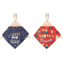 Frisco Santa's Favorite & Cheers To The New Year Dog & Cat Reversible Bandana 14 Frisco Santa's Favorite & Cheers To The New Year Dog & Cat Reversible Bandana -Frisco 276285 PT3. AC SS1800 V1637655160