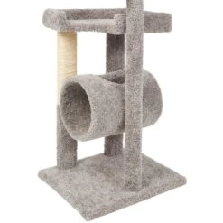 Frisco 54-in Real Carpet Cat Tree With Tunnel And Square Perches 9 Frisco 54-in Real Carpet Cat Tree With Tunnel And Square Perches -Frisco 282767 PT4. AC SS1800 V1621948663
