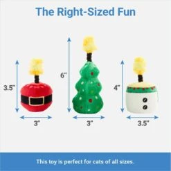 Frisco Holiday Candles Plush Cat Toy With Catnip 6 Frisco Holiday Candles Plush Cat Toy With Catnip -Frisco 287357 PT1. AC SS1800 V1637704686