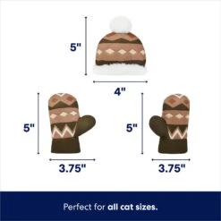 Frisco Mittens & Hat Plush Cat Toy With Catnip, 3 Count 7 Frisco Mittens & Hat Plush Cat Toy With Catnip, 3 Count -Frisco 287361 PT1. AC SS1800 V1694812401