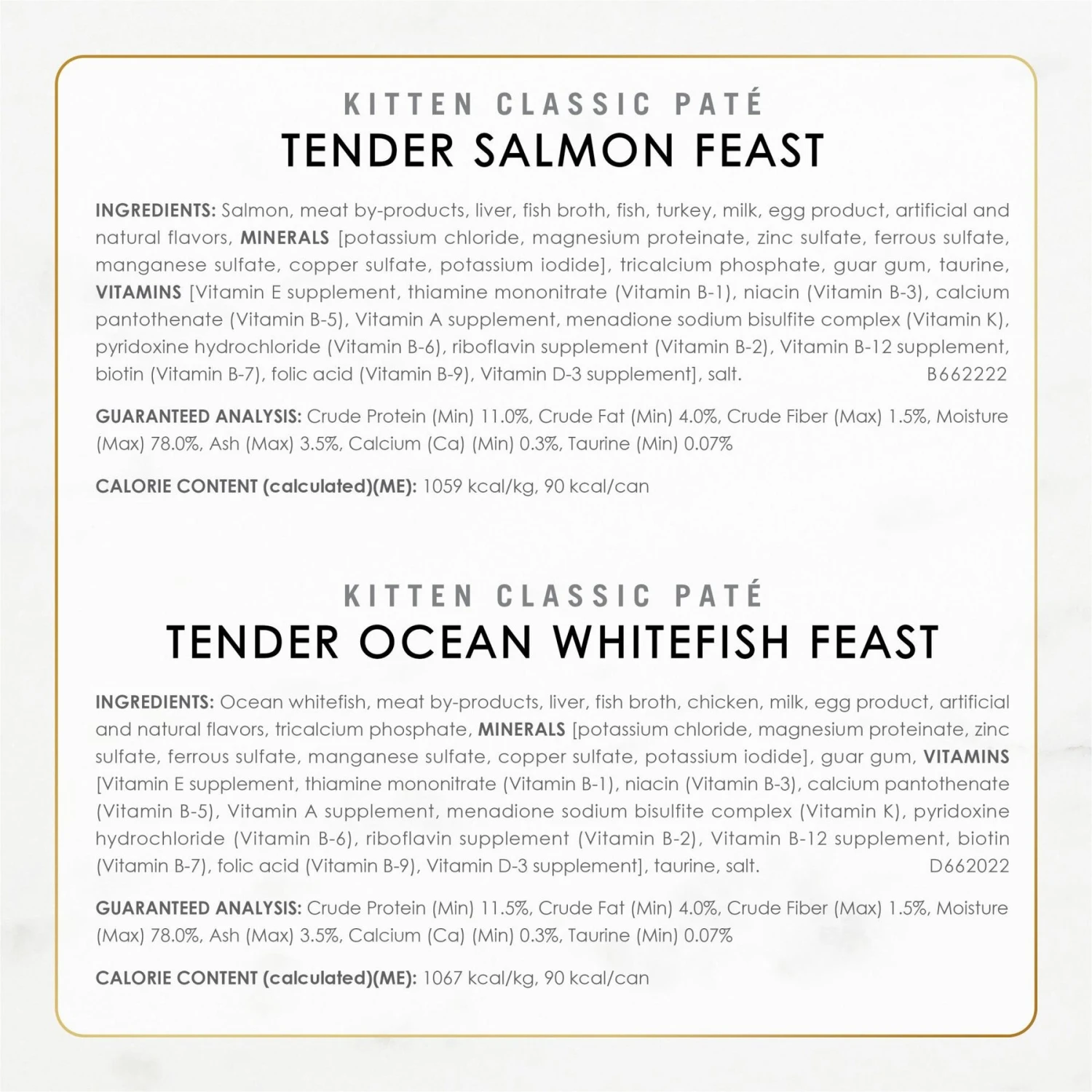 Fancy Feast Tender Feast Variety Pack Canned Kitten Food & Frisco Bird With Feathers Teaser Wand Cat Toy With Catnip 6 Fancy Feast Tender Feast Variety Pack Canned Kitten Food & Frisco Bird With Feathers Teaser Wand Cat Toy With Catnip - Image 4