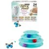 Fancy Feast Tender Feast Variety Pack Canned Kitten Food & Frisco Butterfly Cat Tracks Cat Toy 1 Fancy Feast Tender Feast Variety Pack Canned Kitten Food & Frisco Butterfly Cat Tracks Cat Toy -Frisco 292978 MAIN. AC SS1800 V1619986027