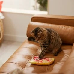 Frisco Lunar New Year Fan Plush Cat Toy With Catnip -Frisco 298911 PT3. AC SS1800 V1640269039