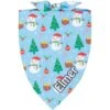 Frisco Snowman & Presents Personalized Dog & Cat Bandana -Frisco 301373 MAIN. AC SS1800 V1627654412