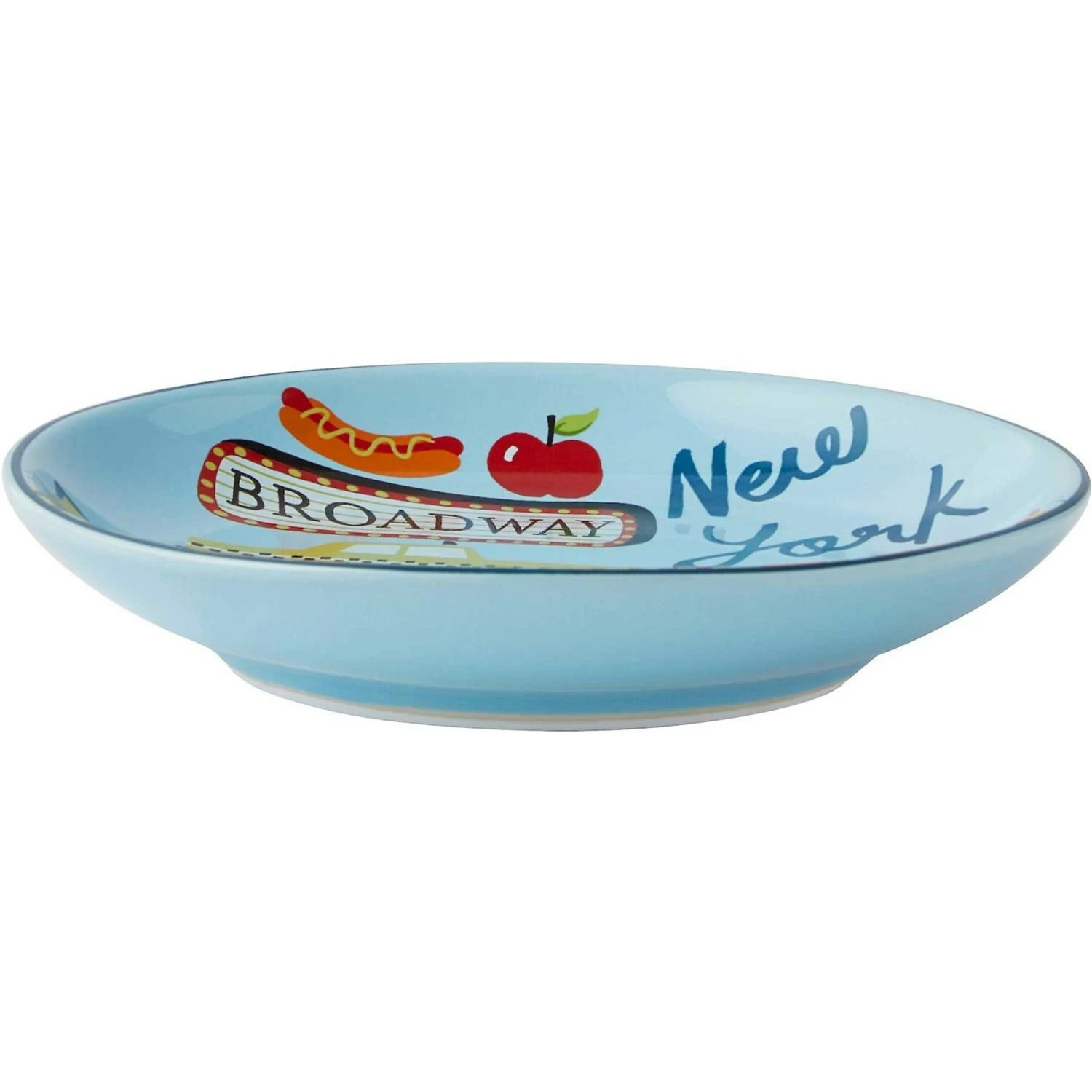 Frisco New York Non-skid Ceramic Cat Dish & Frisco New York Non-skid Ceramic Cat Bowl 4 Frisco New York Non-skid Ceramic Cat Dish & Frisco New York Non-skid Ceramic Cat Bowl - Image 2