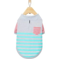 Frisco Striped Polo Dog & Cat Shirt -Frisco 312208 PT3. AC SS1800 V1644885261
