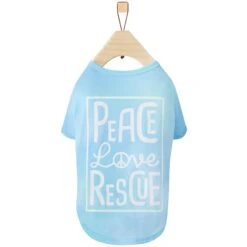 Frisco Peace Love Rescue Dog & Cat T-Shirt -Frisco 315068 PT4. AC SS1800 V1646350198
