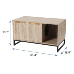 Frisco Walkway Entrance Two Door Bench Cat Litter Box Cover 8 Frisco Walkway Entrance Two Door Bench Cat Litter Box Cover -Frisco 322631 PT2. AC SS1800 V1657656807