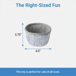 Frisco Guacamole Bowl Cat Toy With Catnip, Medium, 4 Count -Frisco 327059 PT2. AC SS1800 V1645205849