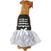 Frisco Silver Metallic Skull Dog & Cat Dress -Frisco 335154 MAIN. AC SS1800 V1658349159