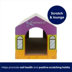 Frisco Halloween A-Paw-Thecary & Chop House Cardboard Cat House With Catnip -Frisco 344002 PT2. AC SS1800 V1689878549