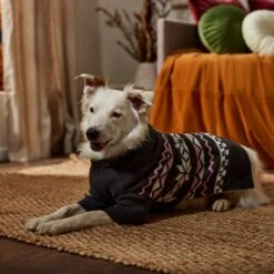 Frisco Gray Chevron Print Dog & Cat Sweater -Frisco 353555 PT7. AC SS1800 V1660749506
