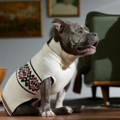 Frisco Geometric Pattern Dog & Cat Sweater -Frisco 353642 PT7. AC SS1800 V1660749718