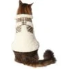 Frisco Lightweight Plaid Pocket Dog & Cat Coat