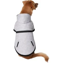 Frisco Mid-Heavyweight White Camouflage Dog & Cat Parka -Frisco 353949 PT2. AC SS1800 V1659010334
