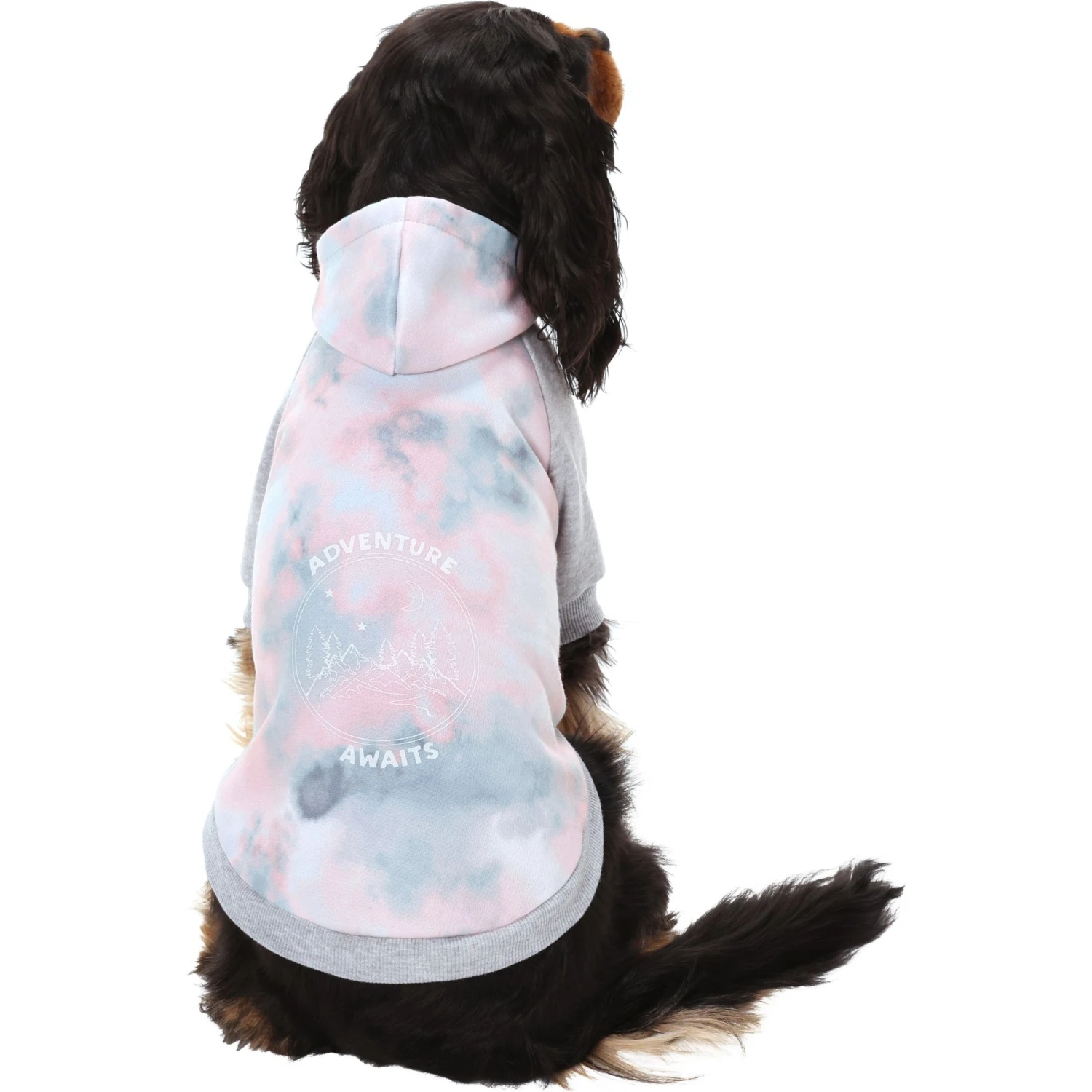 Frisco Pink Tie Dye Dog & Cat Hoodie 5 Frisco Pink Tie Dye Dog & Cat Hoodie - Image 3
