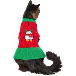 Frisco Penguin Dog & Cat Sweater Dress