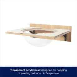 Frisco Acrylic Bowl Wall Mounted Cat Wall Shelf 11 Frisco Acrylic Bowl Wall Mounted Cat Wall Shelf -Frisco 373439 PT4. AC SS1800 V1675457669