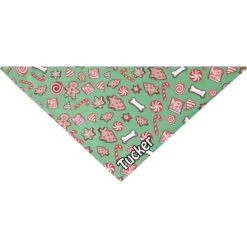 Frisco Gingerbread Treats Personalized Dog & Cat Bandana -Frisco 564502 PT3. AC SS1800 V1660250967