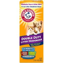 Frisco Multi-Cat Fresh Scented Clumping Clay Cat Litter & Arm & Hammer Litter Baking Soda Double Duty Cat Litter Deodorizer 15 Frisco Multi-Cat Fresh Scented Clumping Clay Cat Litter & Arm & Hammer Litter Baking Soda Double Duty Cat Litter Deodorizer -Frisco 653678 PT5. AC SS1800 V1665526812