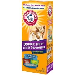 Frisco Multi-Cat Fresh Scented Clumping Clay Cat Litter & Arm & Hammer Litter Baking Soda Double Duty Cat Litter Deodorizer 17 Frisco Multi-Cat Fresh Scented Clumping Clay Cat Litter & Arm & Hammer Litter Baking Soda Double Duty Cat Litter Deodorizer -Frisco 653678 PT7. AC SS1800 V1665527449