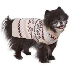Frisco Sherpa Lined Fairisle Dog & Cat Sweater -Frisco 718422 PT2. AC SS1800 V1703184630
