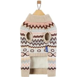 Frisco Sherpa Lined Fairisle Dog & Cat Sweater -Frisco 718422 PT4. AC SS1800 V1692978165