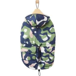 Frisco Medium Weight Urban City Camo Printed Dog & Cat Hooded Coat -Frisco 742358 PT3. AC SS1800 V1693234034
